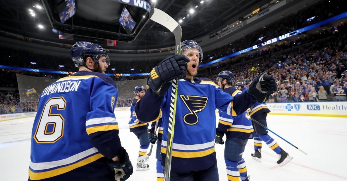 De sterke wil van St. Louis Blues-speler weigert te verliezen